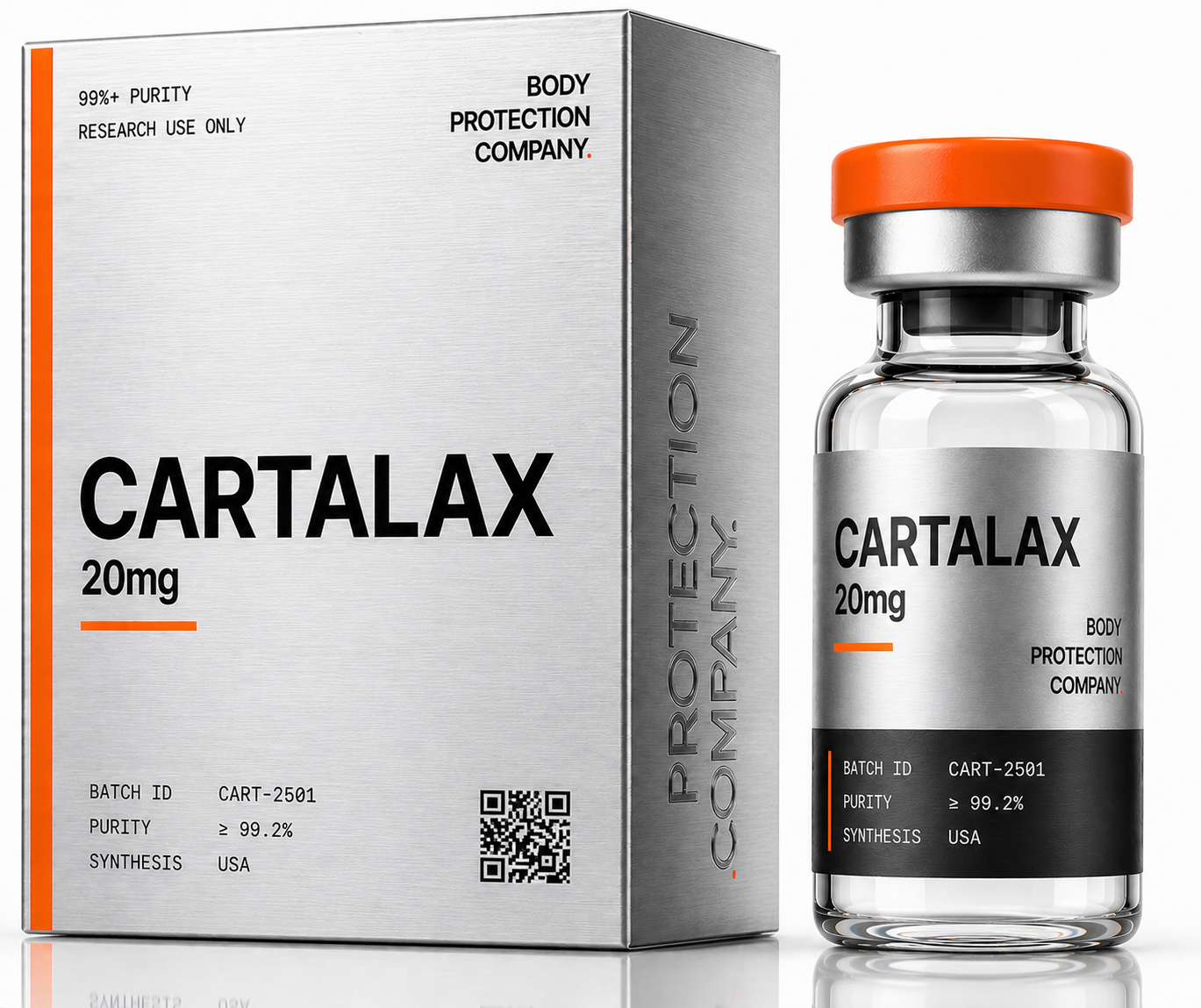 Cartalax Body Protection Company product mockup